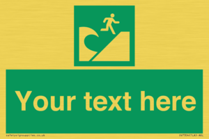 Custom Safe Condition Tsunami evacuation area